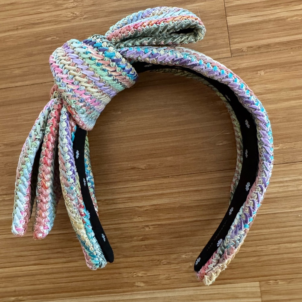 Lele Sadoughi Holly rainbow headband